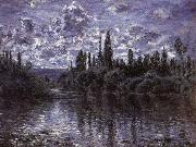 Bend in the Seine,near Vetheuil Claude Monet